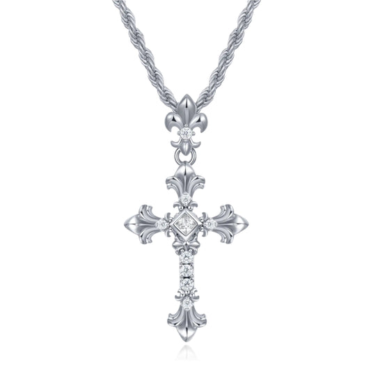 Chess Cross Pendant